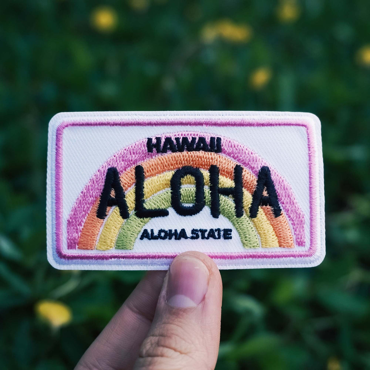 Aloha Hawaii Plate Patch - KosmicSoul
