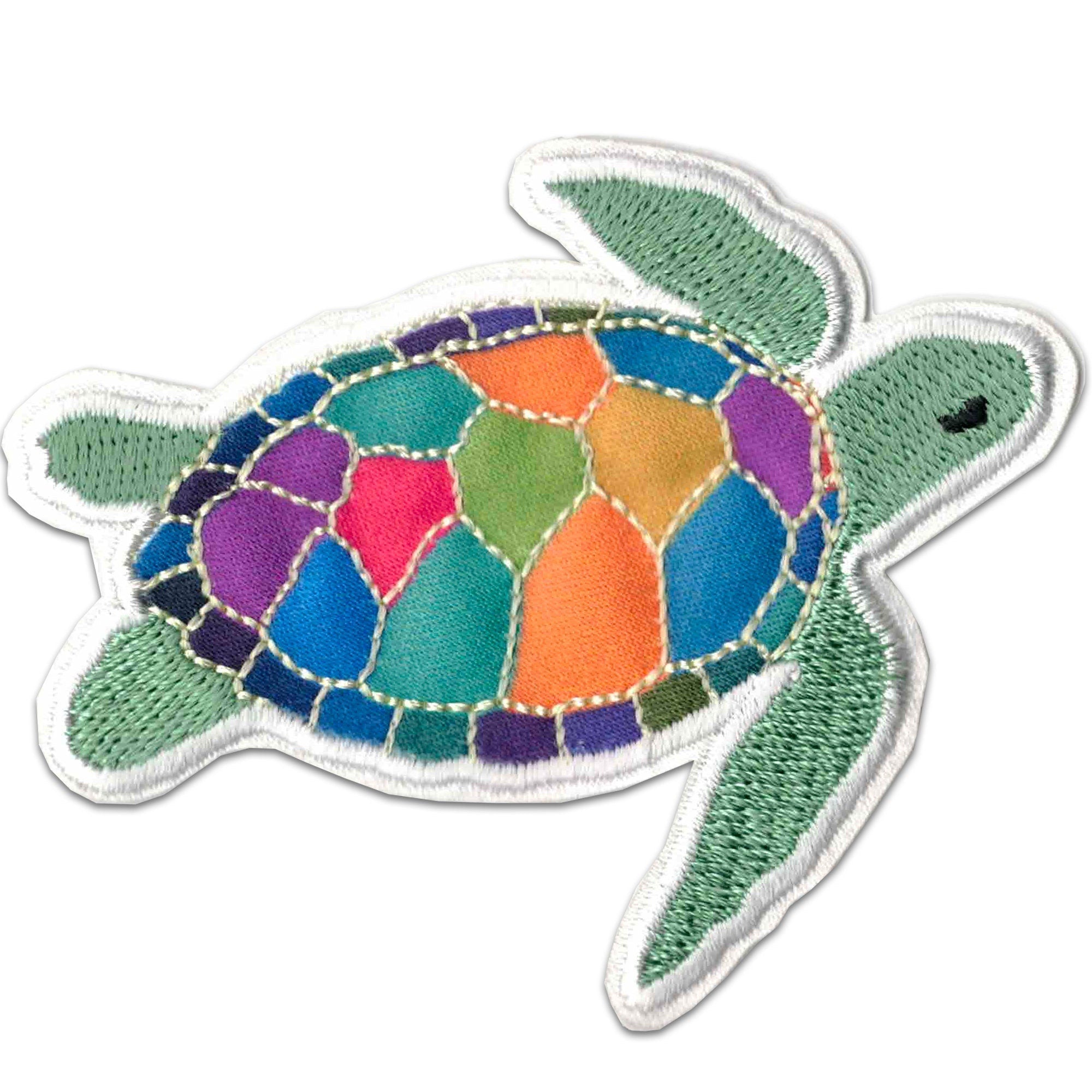 Colorful Turtle Patch - KosmicSoul