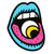 Eye In Mouth Sticker - KosmicSoul