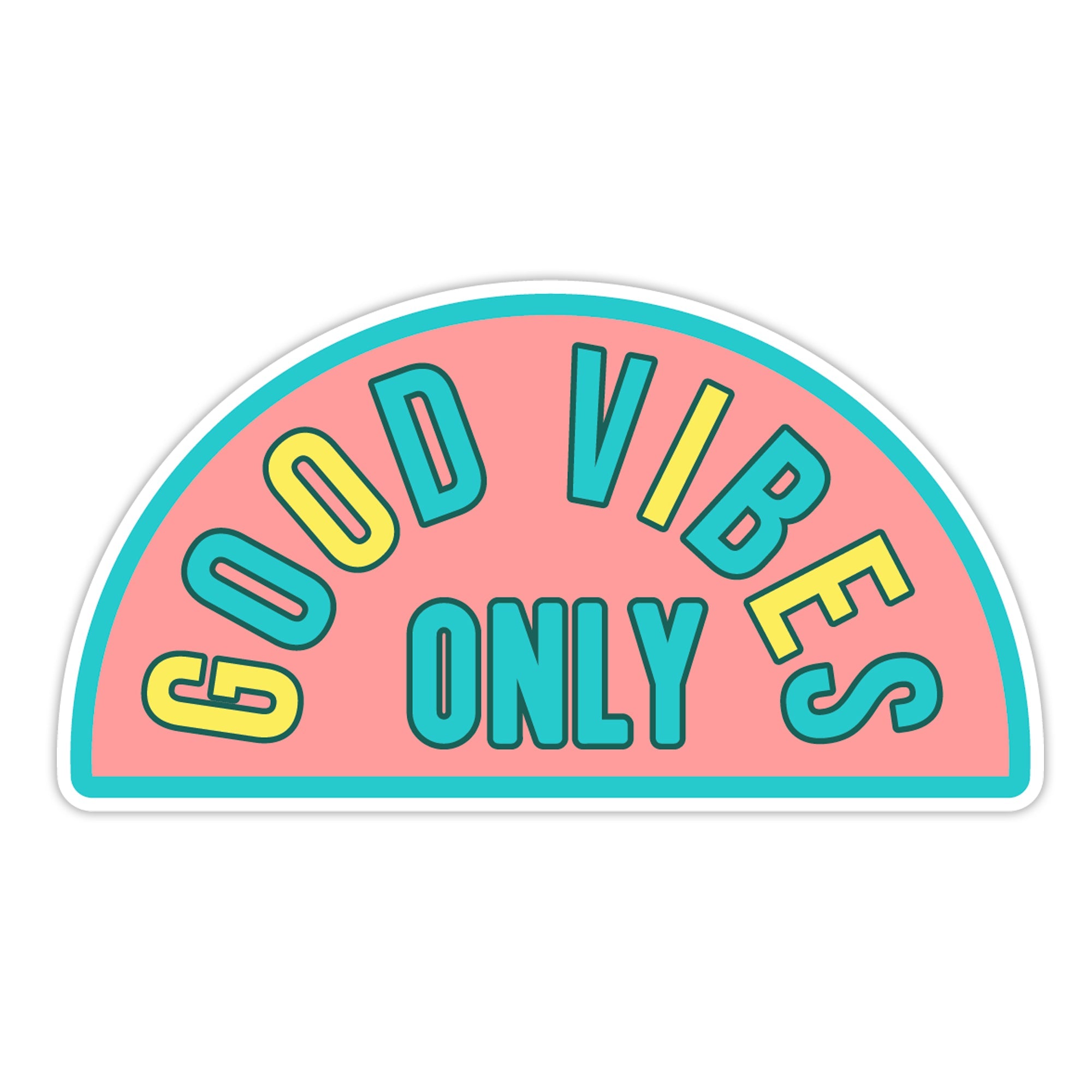 Good Vibes Only Sticker - KosmicSoul