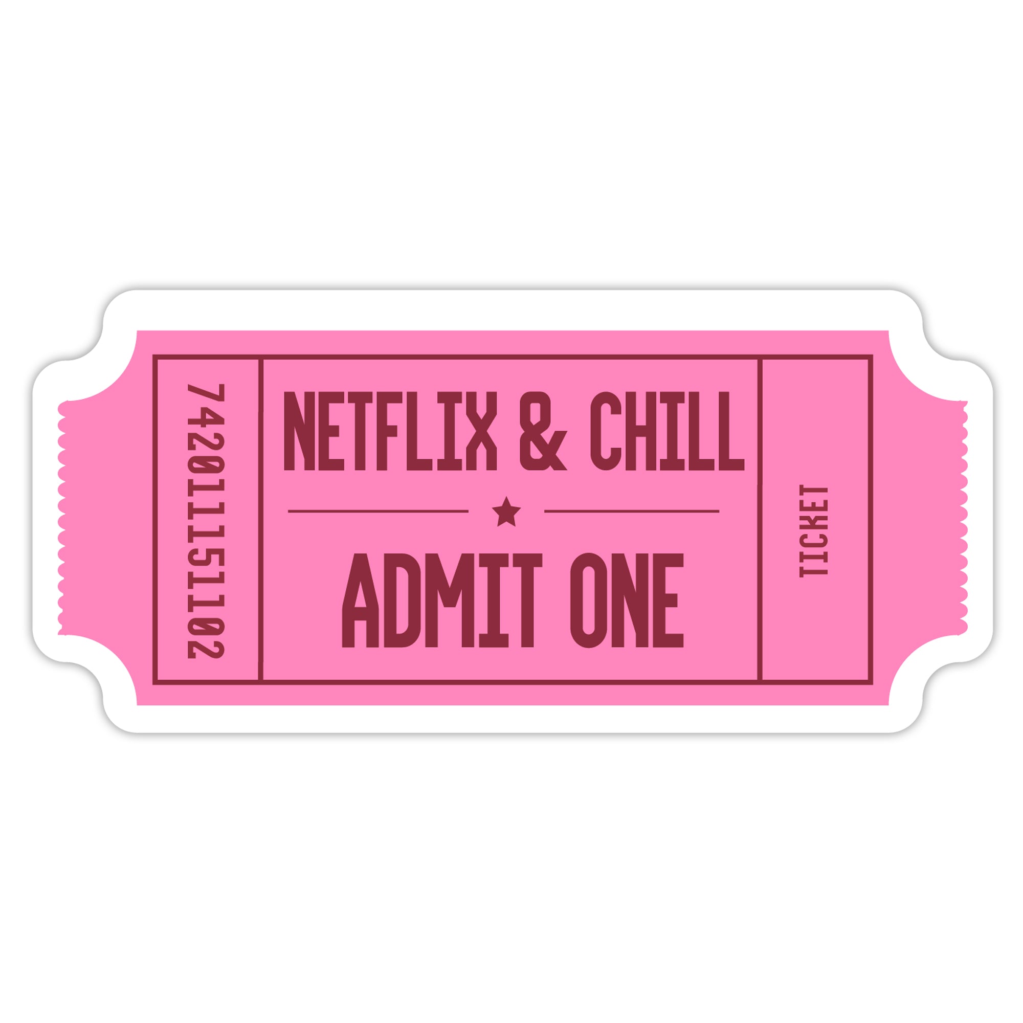 Netflix & Chill Sticker - KosmicSoul