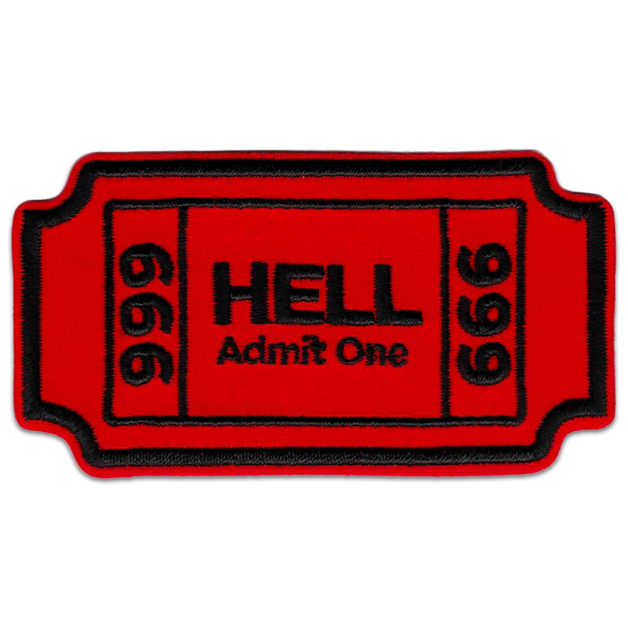 Ticket To Hell Patch - KosmicSoul