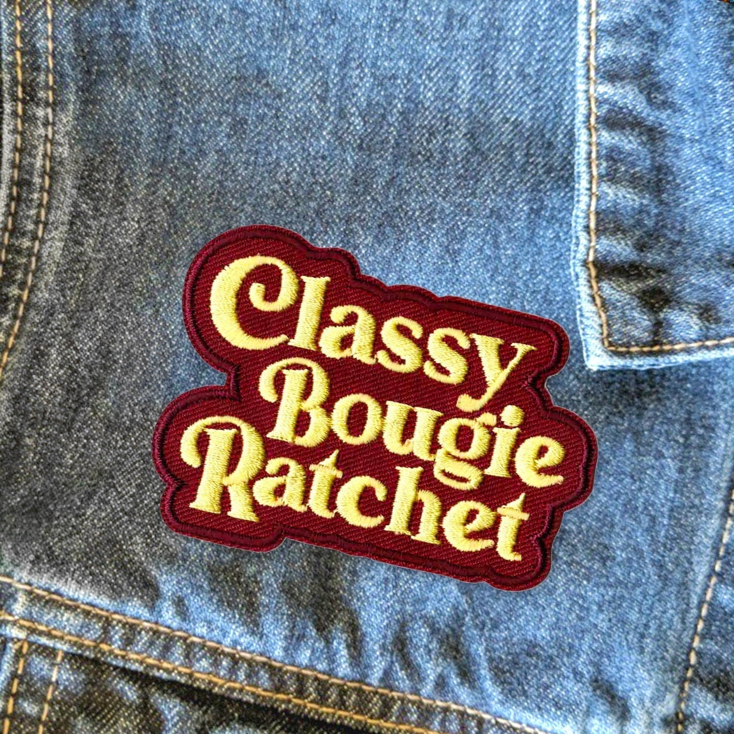 Classy Bougie Ratchet Patch - KosmicSoul