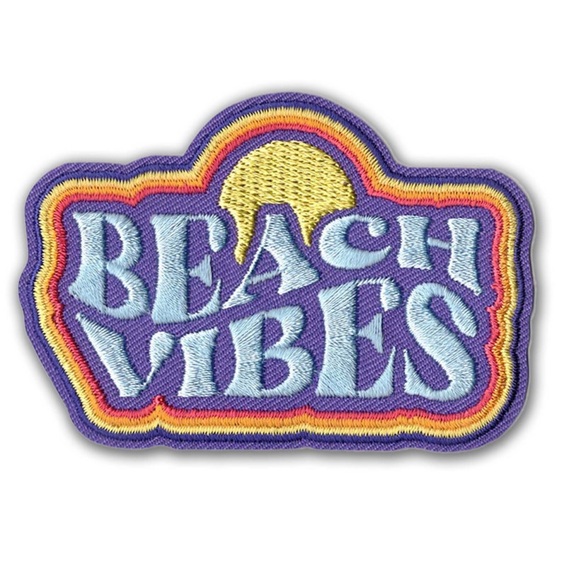 KosmicSoul Beach Vibes Patch, sewn on.