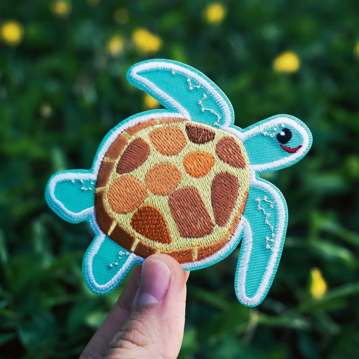 Orange Turtle Patch - KosmicSoul