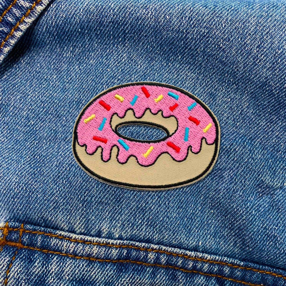 Pink Iced Donut Patch - KosmicSoul